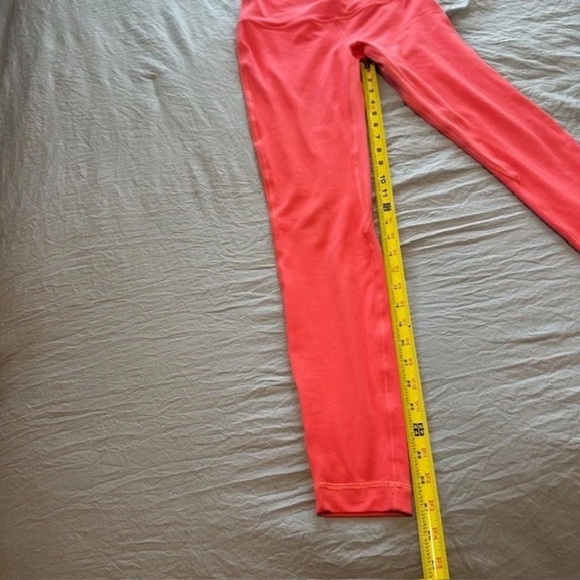 Lululemon Align Highlighter Coral Leggings size 6 - Picture 10 of 17